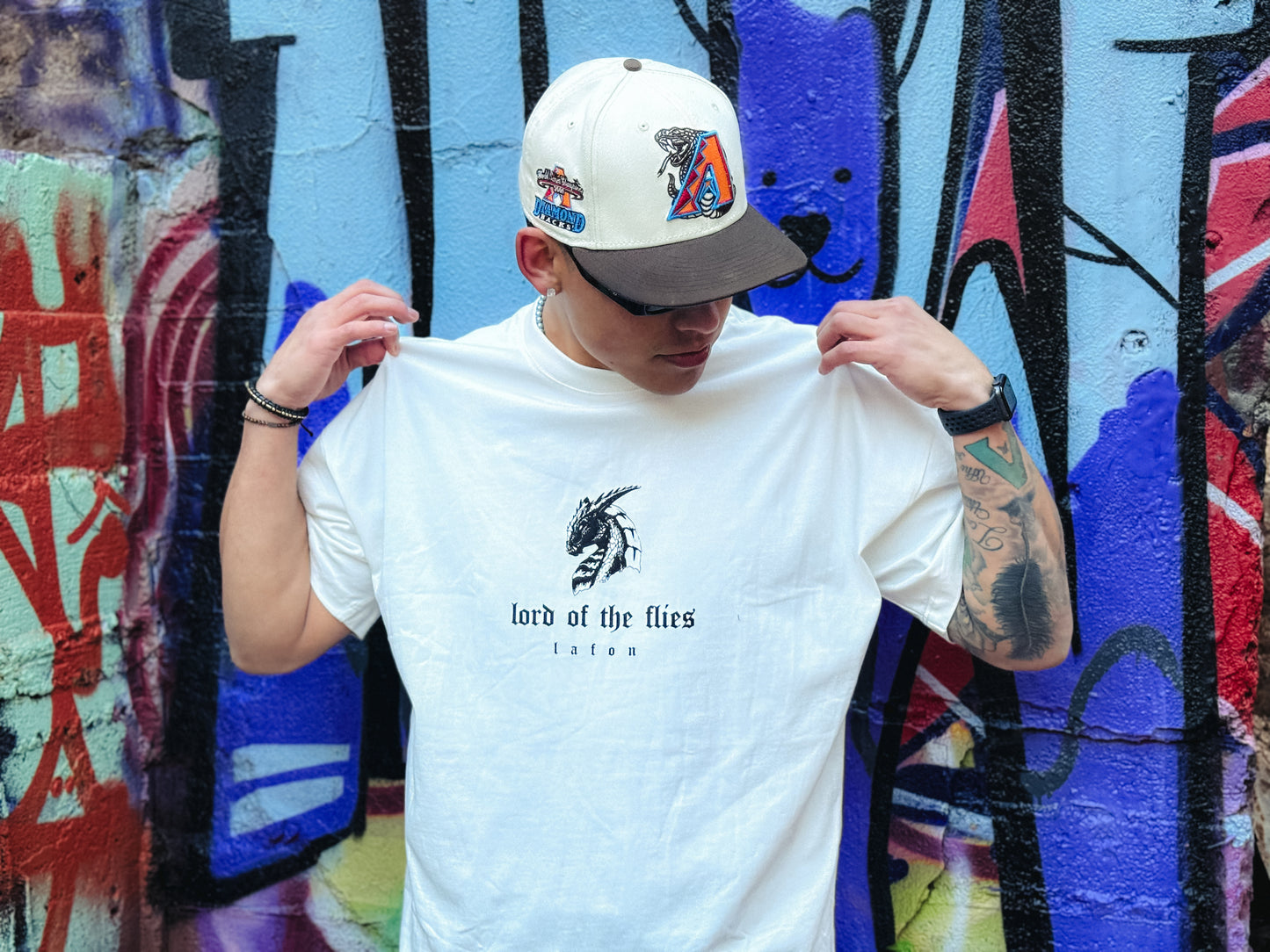 LOTF Dragon T Shirt (White)