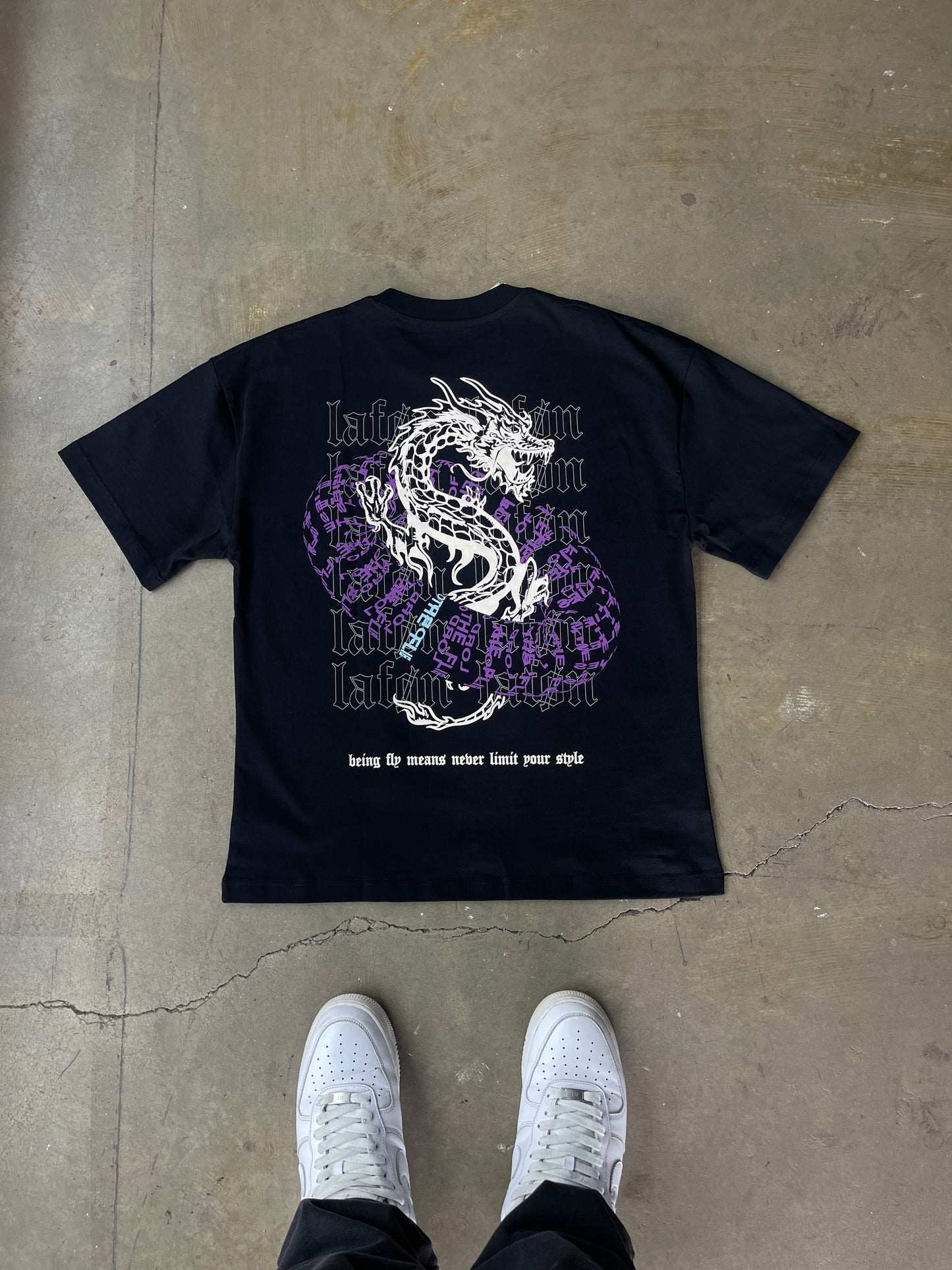 LOTF Dragon T Shirt (Black)