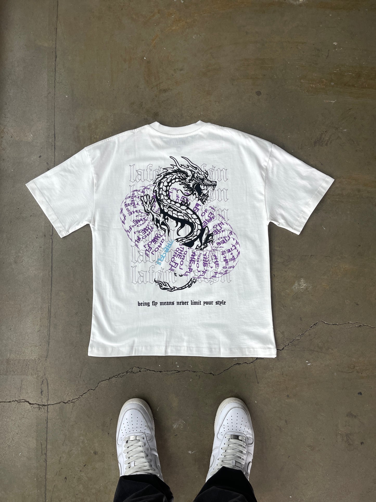 LOTF Dragon T Shirt (White)