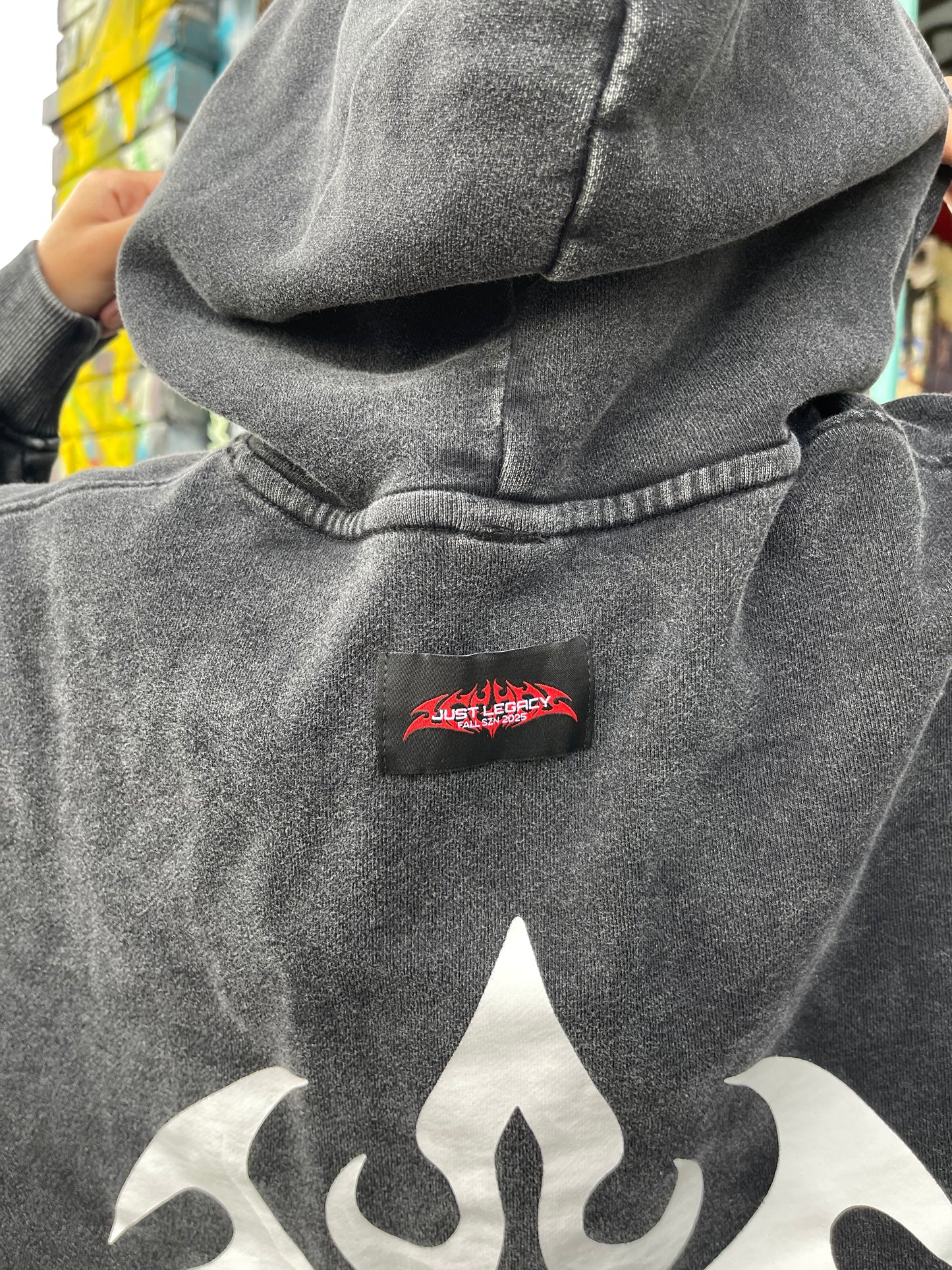 *Metal Logo Hoodie (Black)