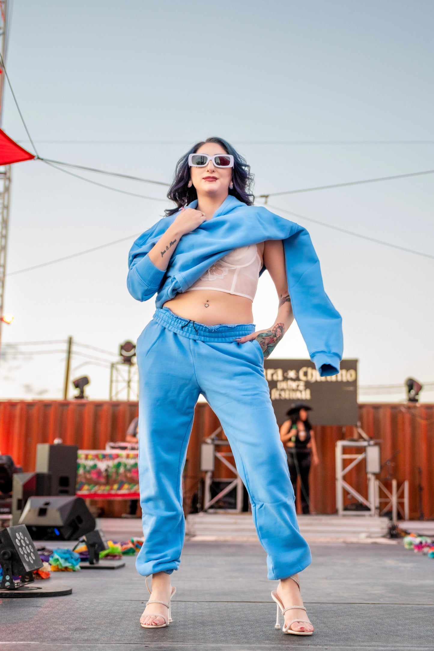 Essential Sweatpants (Electric Blue)