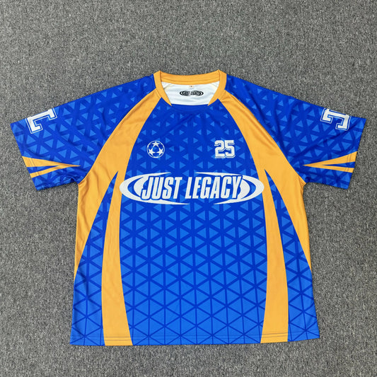 1 Soccer Jersey (Blue/Yellow)