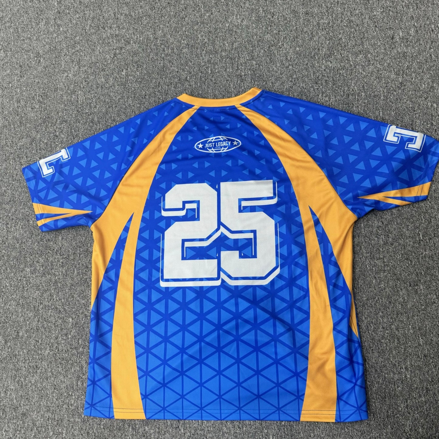 1 Soccer Jersey (Blue/Yellow)