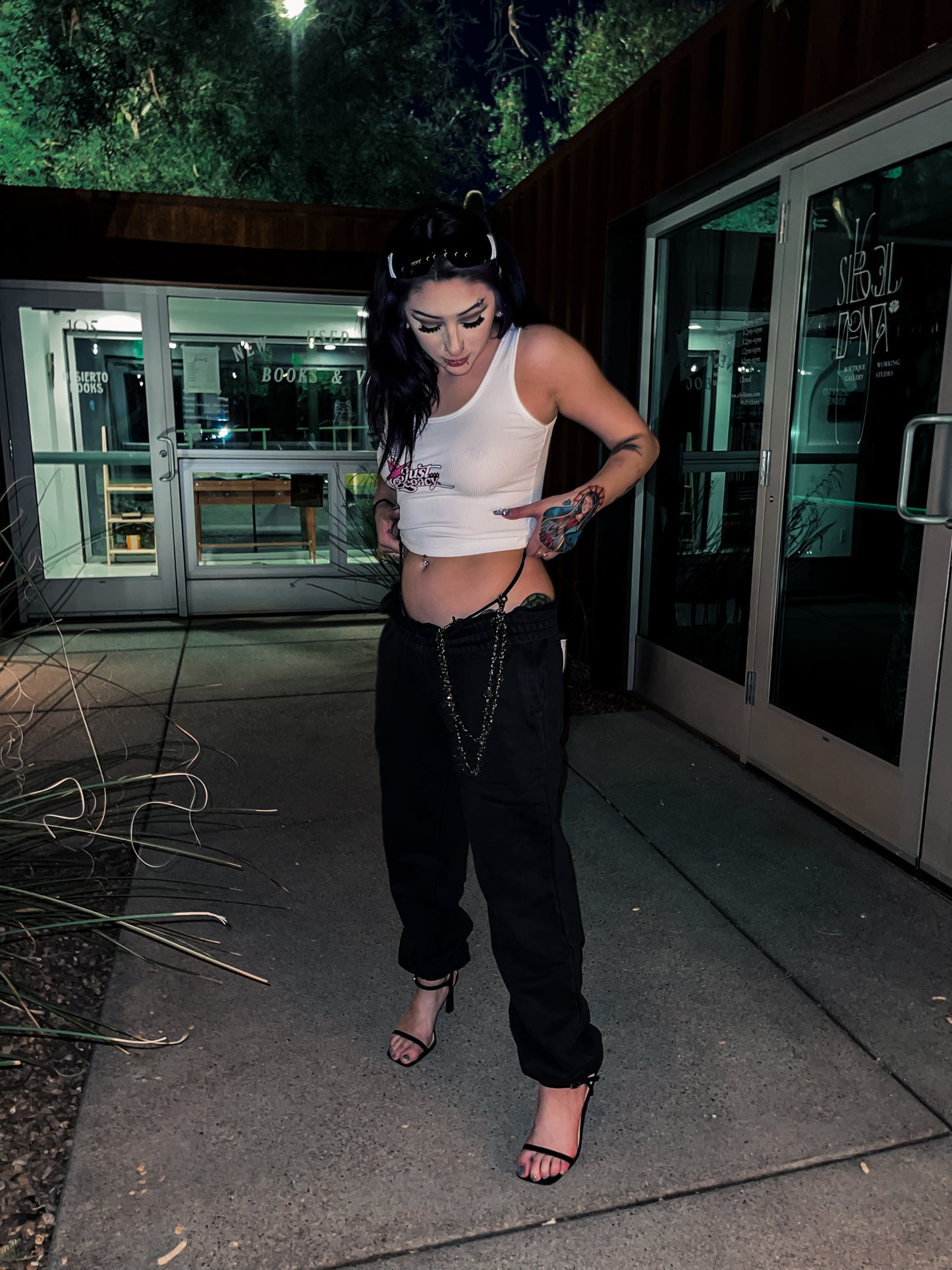 Essential Sweatpants(Charcoal Black)