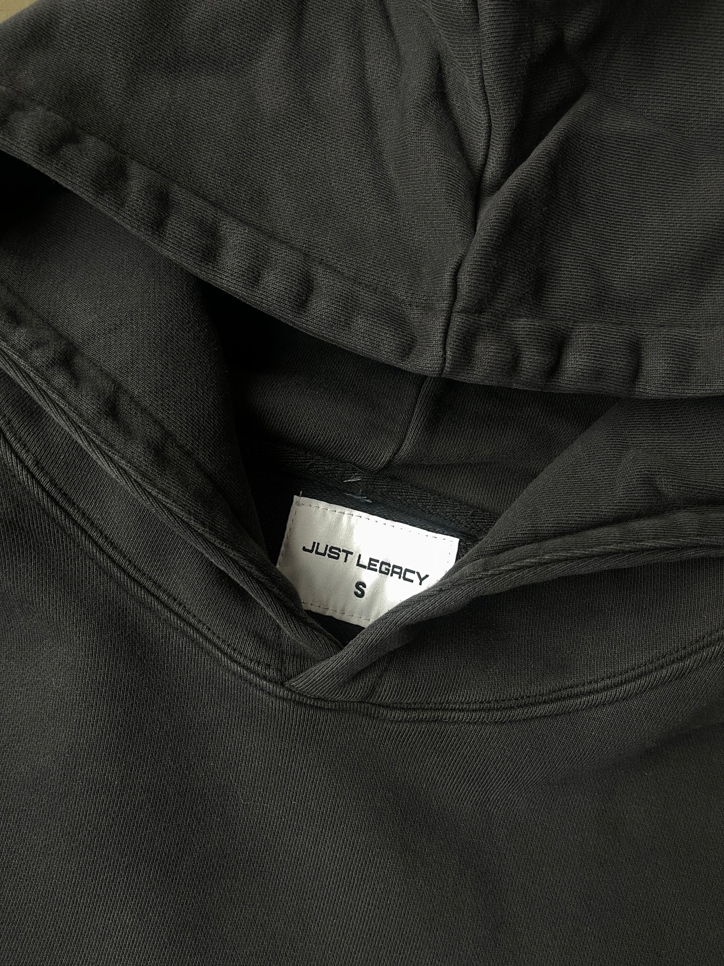 Essential Hoodie (Charcoal Black)